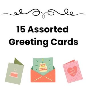 🩷5/$10 Colorful Greeting Card Set
